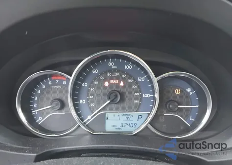 2016 Toyota Corolla Le Plus из США, поврежденный, VIN 5YFBURHE7GP412384